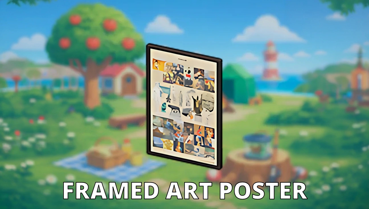 Framed Art Poster artwork