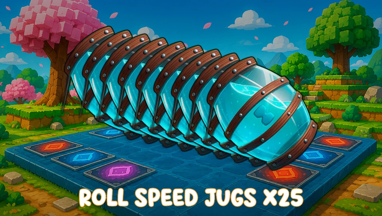 Roll Speed Jugs 25 artwork