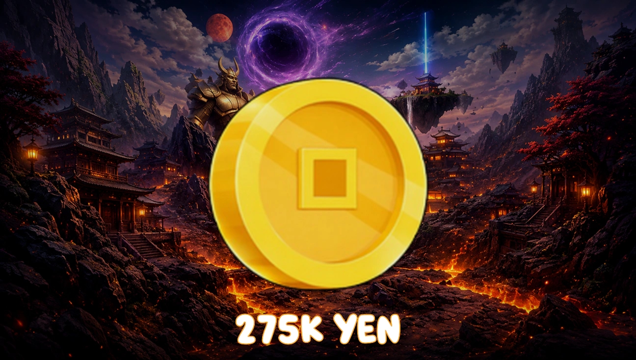 275k Yen artwork