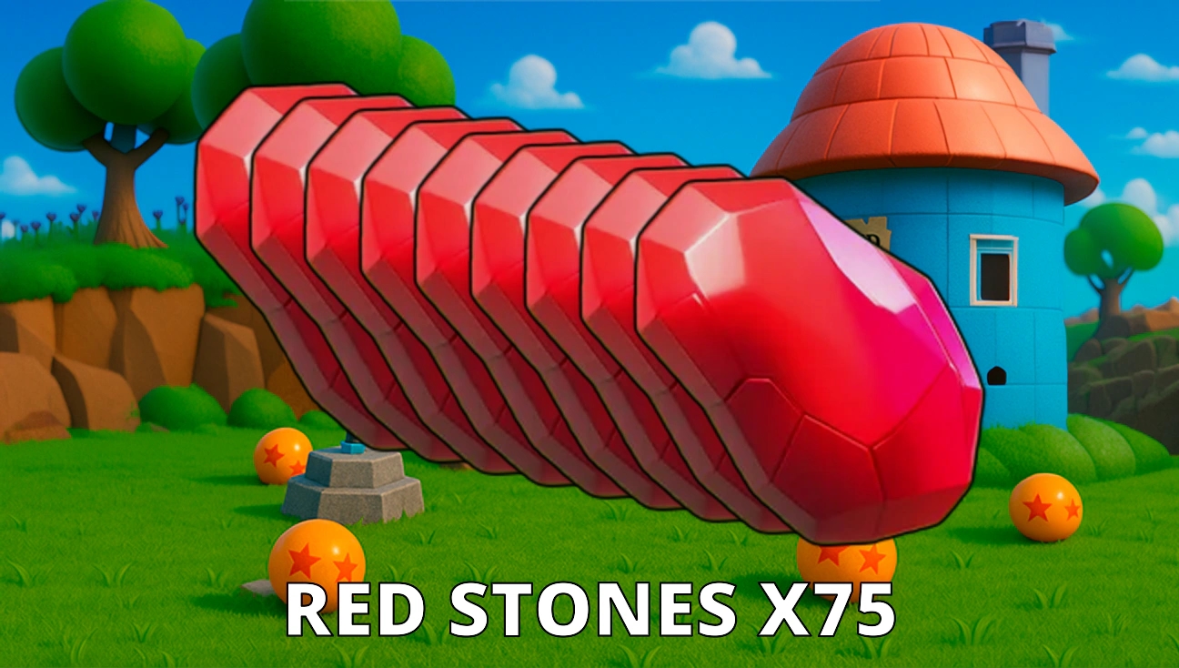 +75 Red Stones artwork