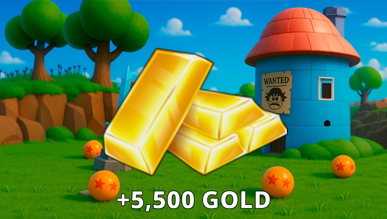 +5,500 Gold artwork
