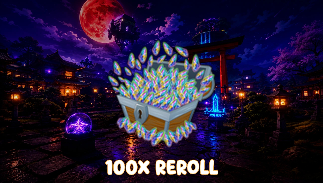 100x Reroll artwork