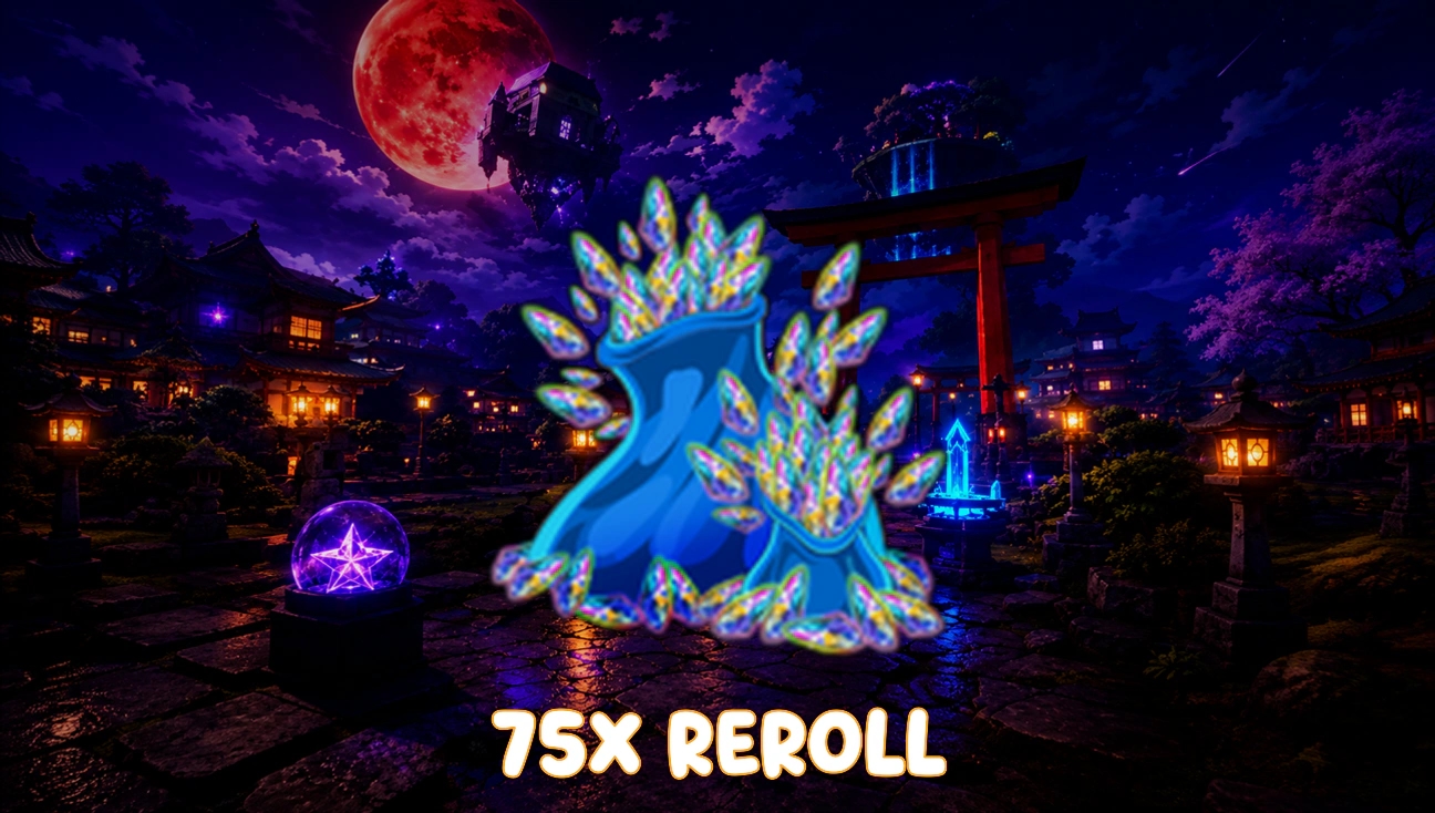 75x Reroll artwork