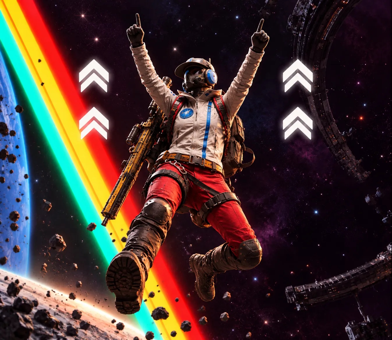Leveling artwork