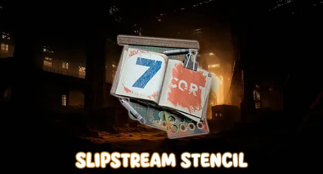 Slipstream Stencil artwork