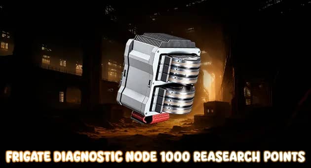 Frigate Diagnostic Node 1000 reasearch points artwork