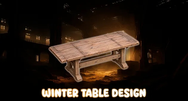 Winter Table Design artwork