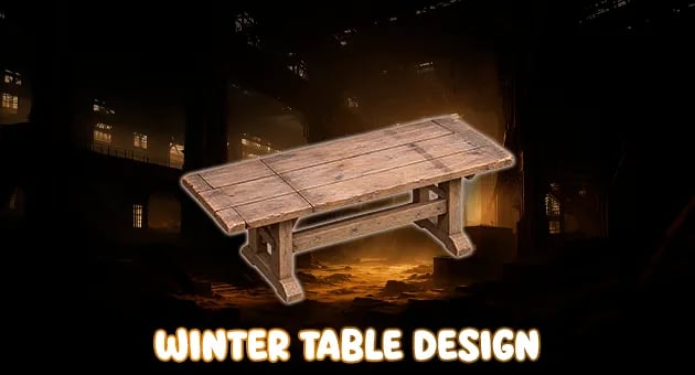 Winter Table Design artwork