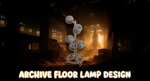 Archive Floor Lamp Design artwork