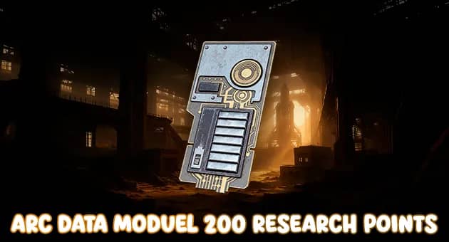 Arc Data Moduel 200 research points artwork
