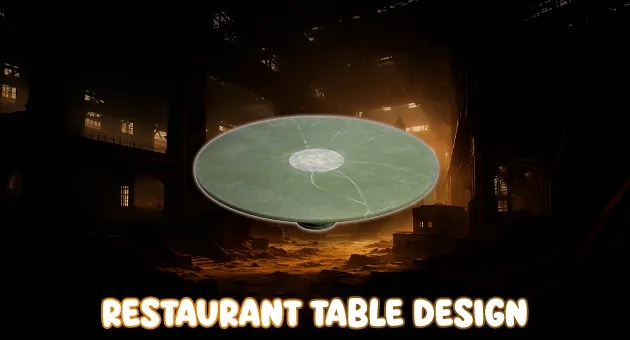 Restaurant Table Design artwork