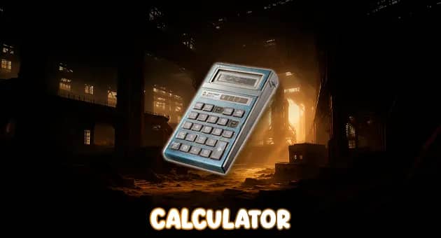 Calculator artwork