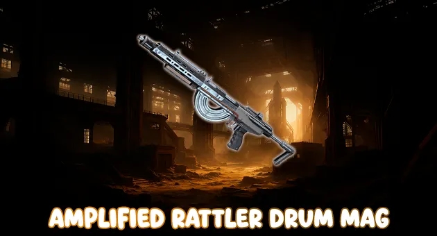 Amplified Rattler Drum Mag artwork