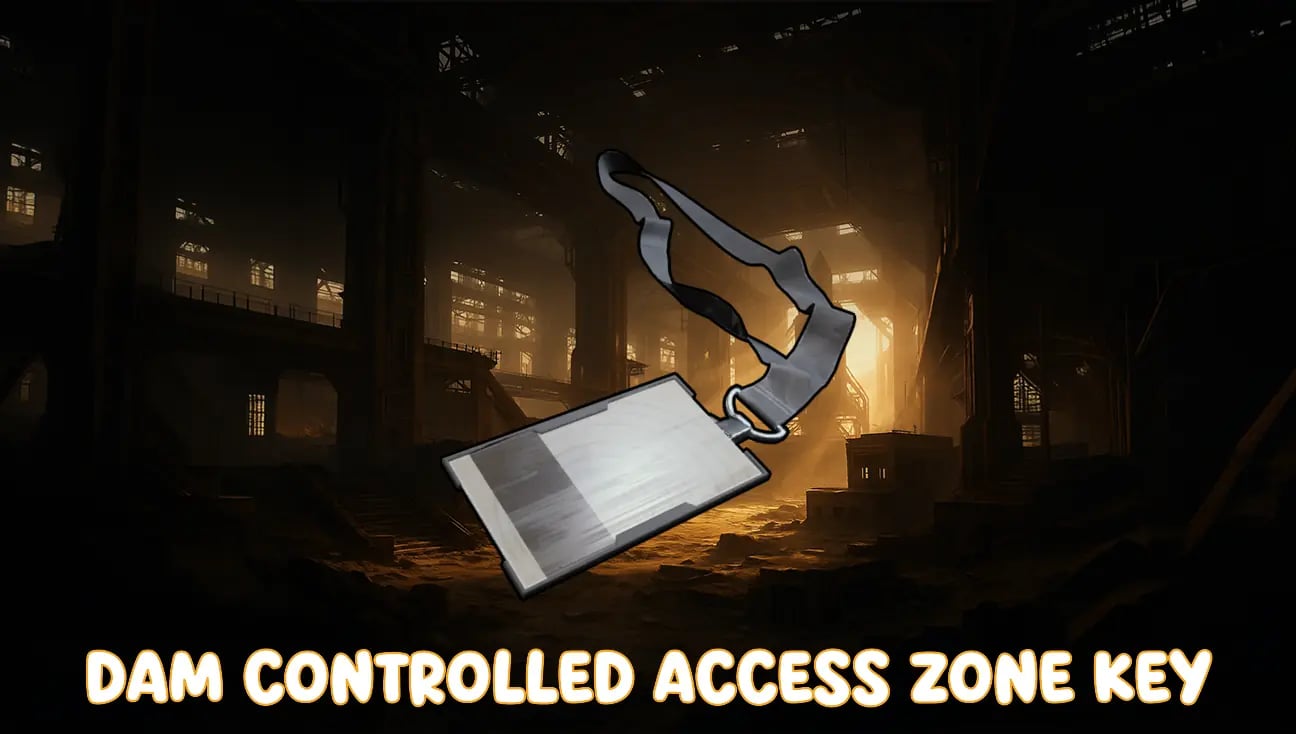 Dam Controlled Access Zone Key artwork