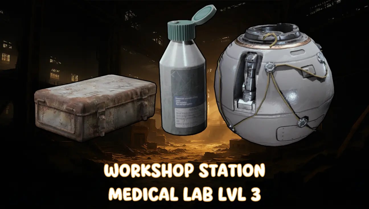 Workshop Station Medical Lab Lvl 3 artwork