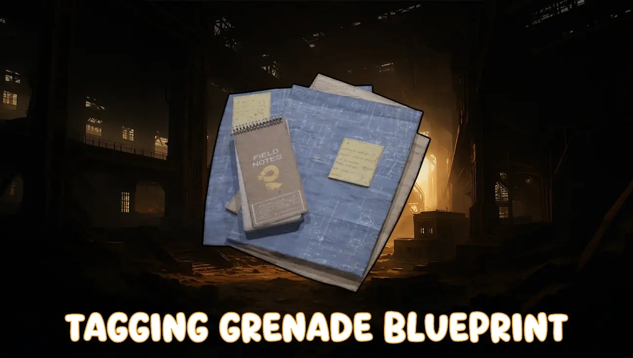 Tagging Grenade Blueprint artwork