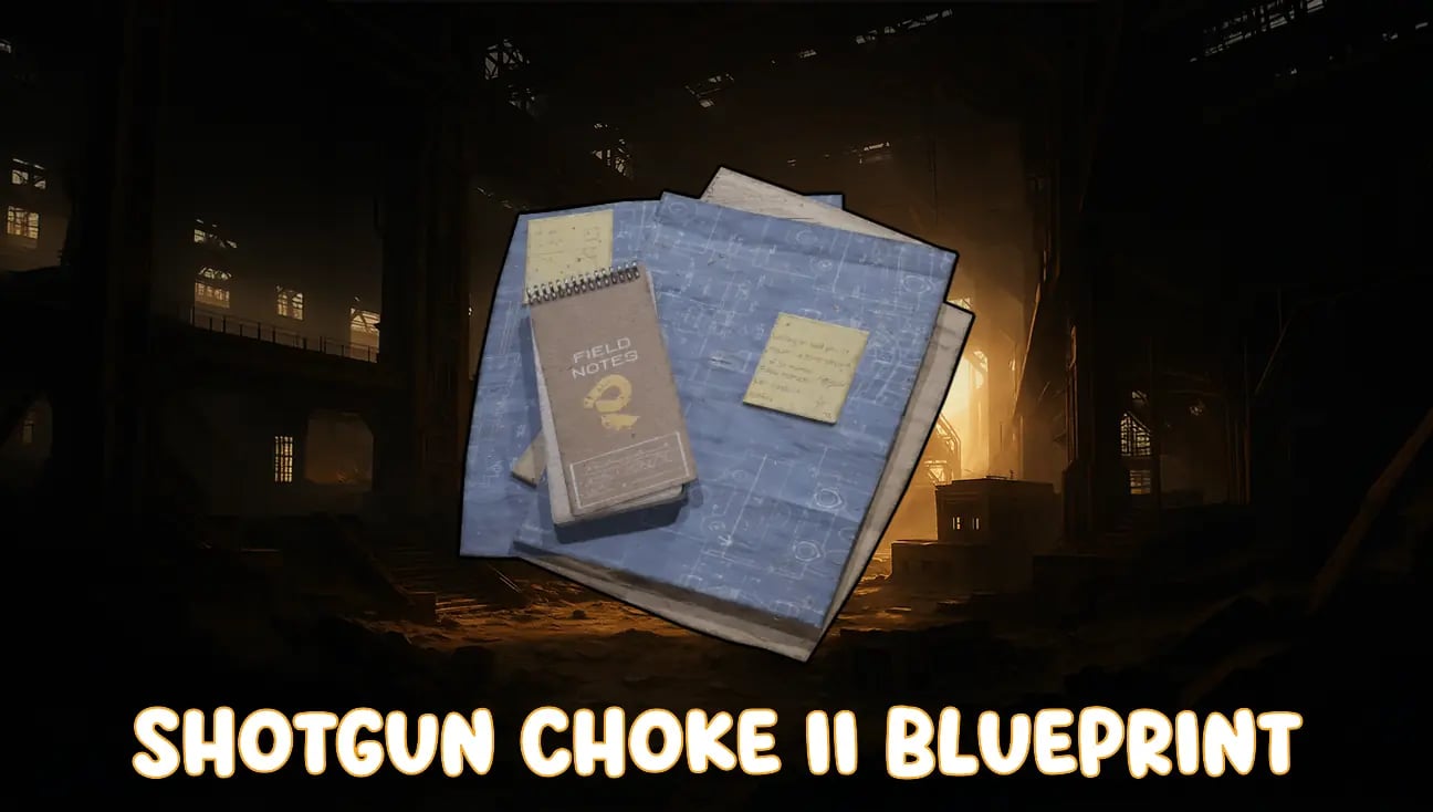 Shotgun Choke II Blueprint artwork