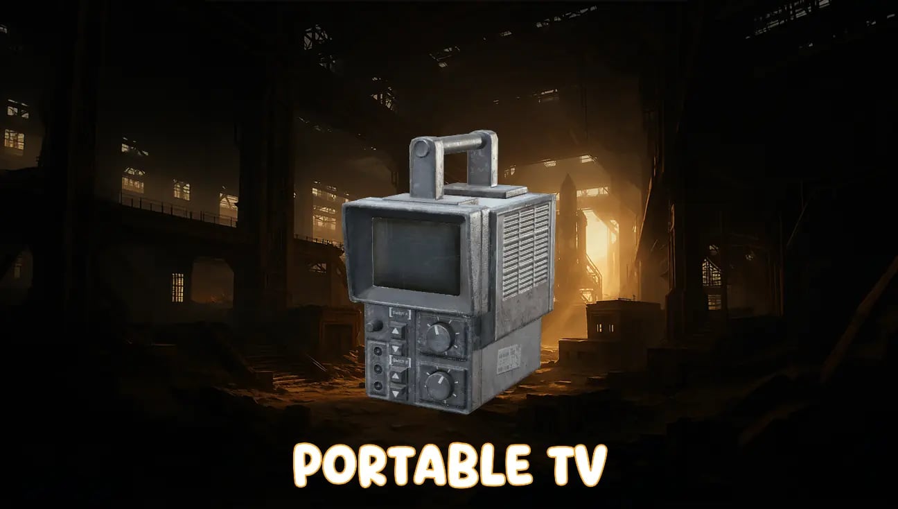 Portable TV artwork