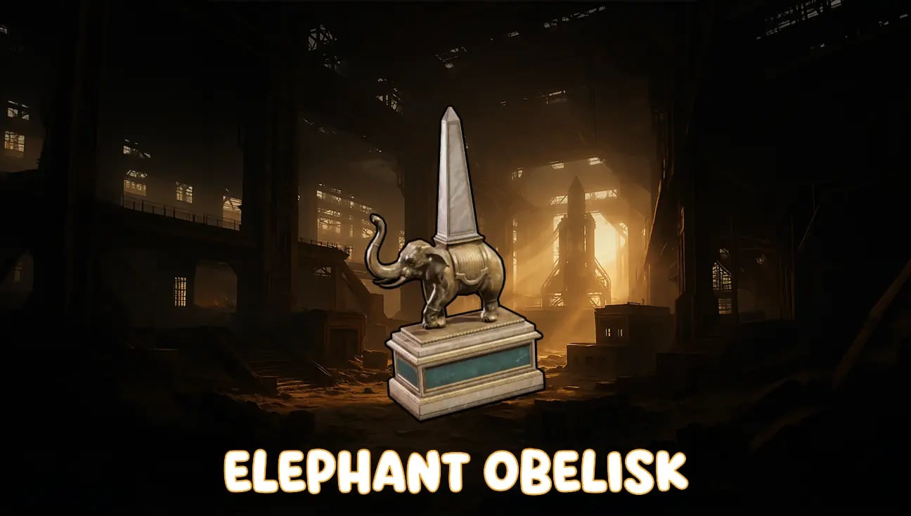 Elephant Obelisk artwork