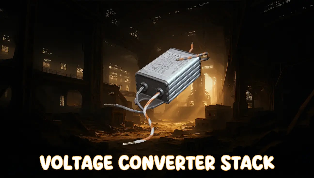 Voltage Converter Stack artwork