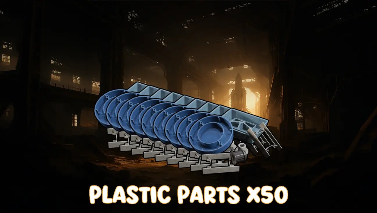 Plastic Parts Stack artwork
