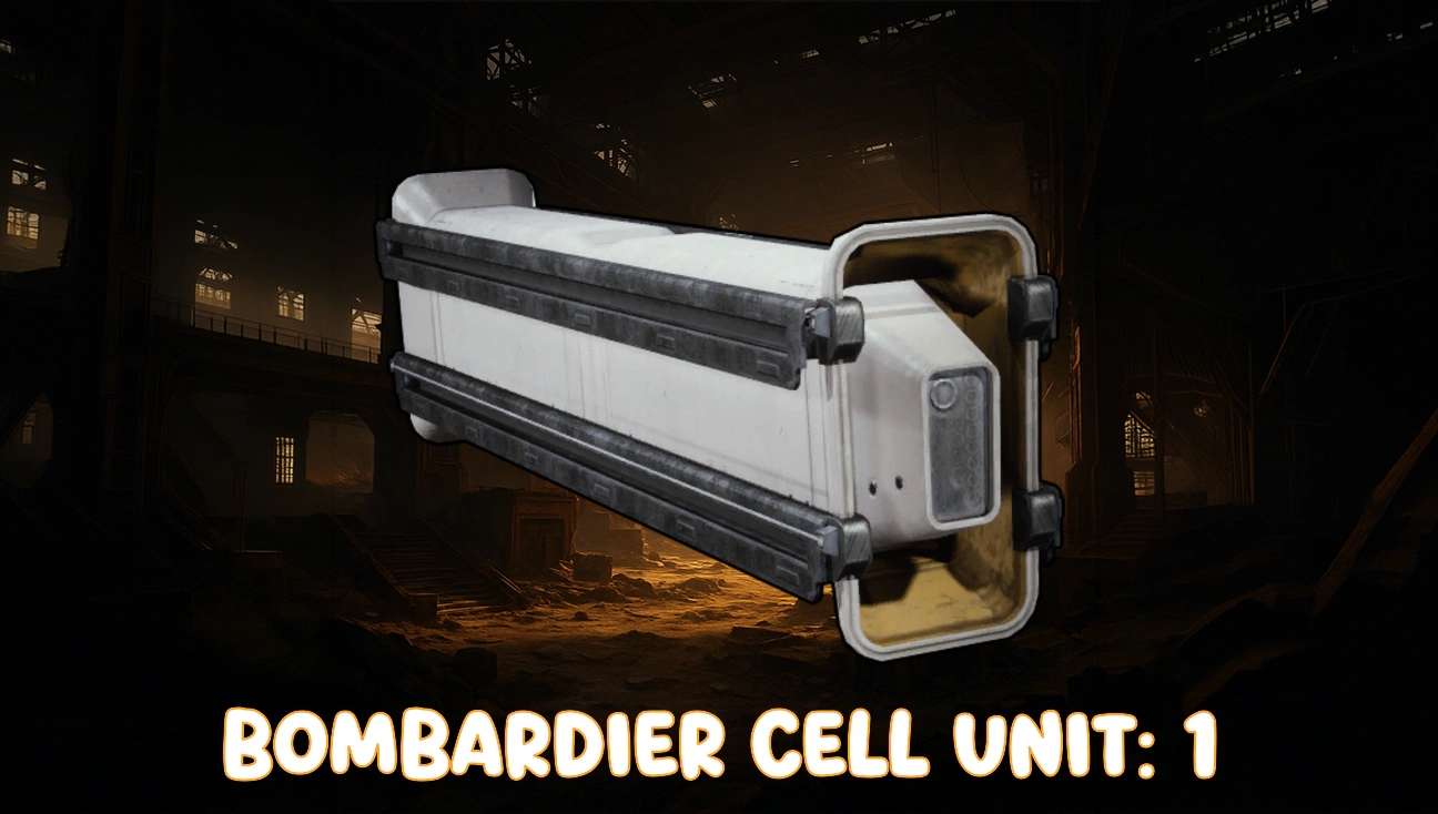Bombardier Cell Unit: 1 artwork