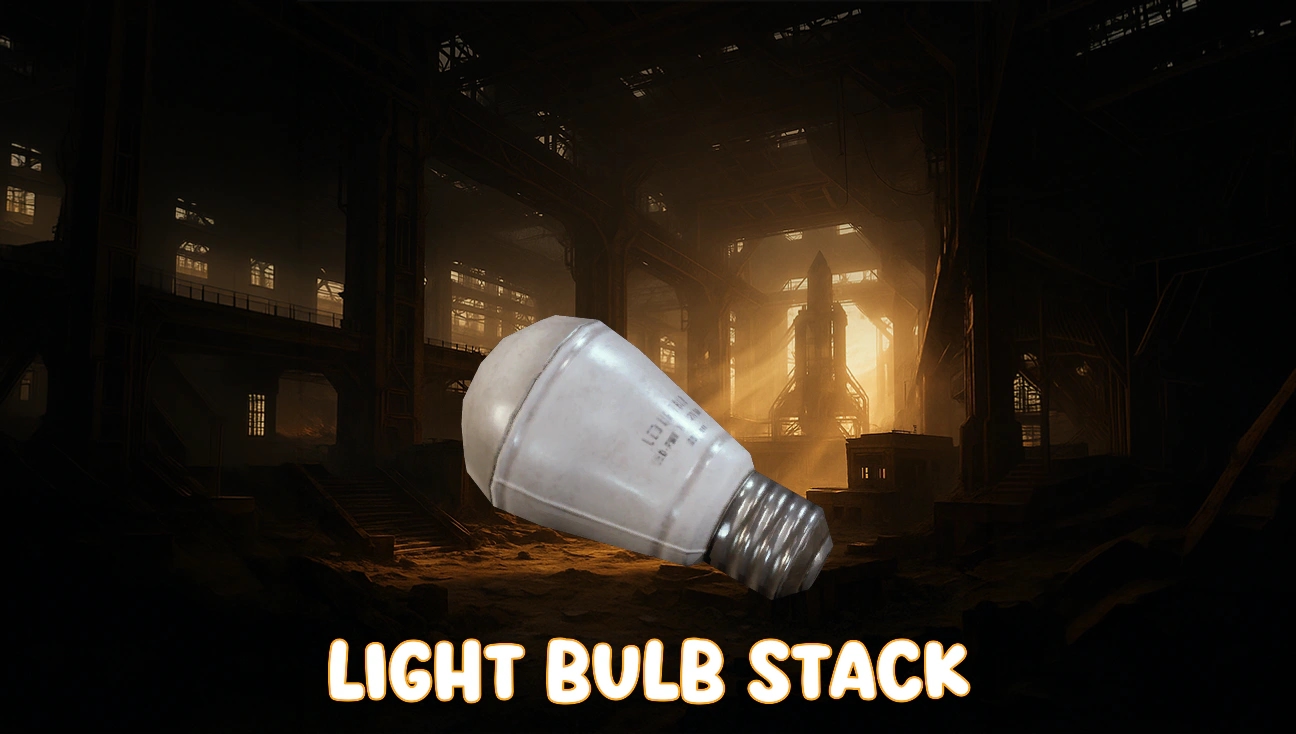 Light Bulb Stack artwork