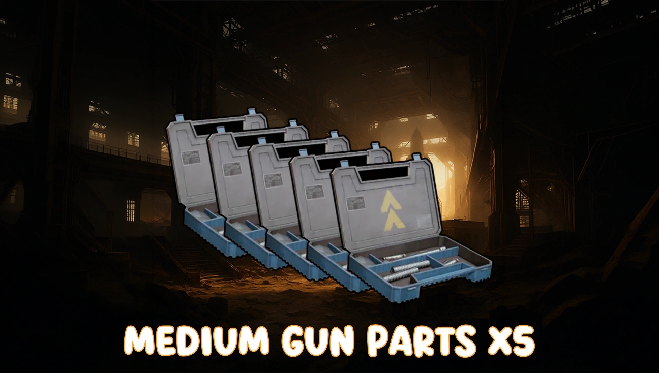 Medium Gun Parts Stack artwork
