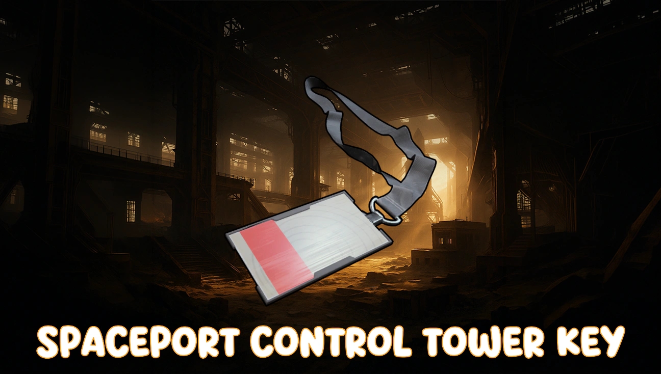 Spaceport Control Tower Key artwork