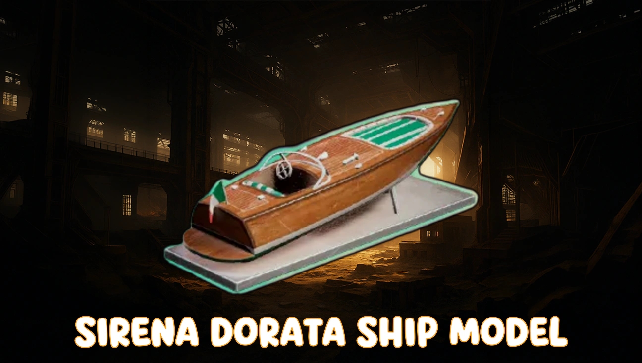 Sirena Dorata Ship Model artwork