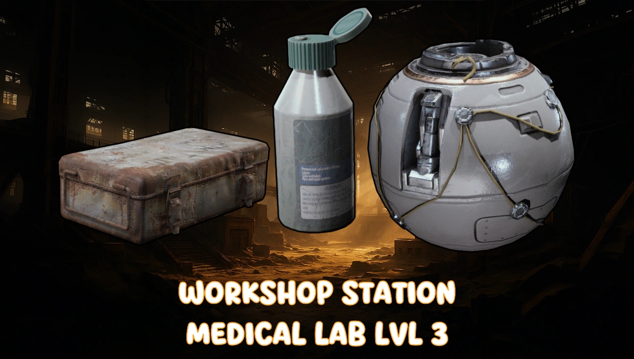 Workshop Station Medical Lab Lvl 3 artwork