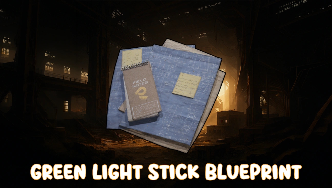 Green Light Stick Blueprint artwork