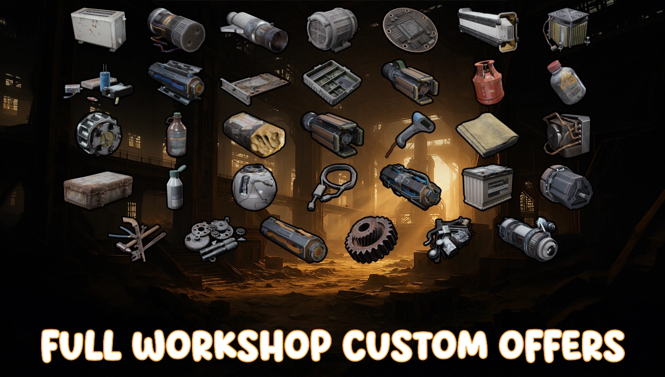 FULL workshop custom offers artwork