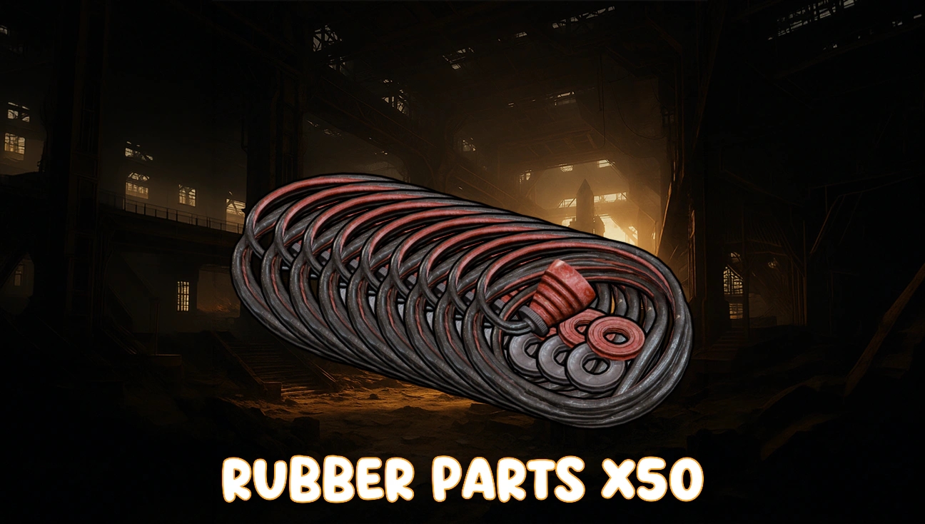 Rubber Parts Stack artwork