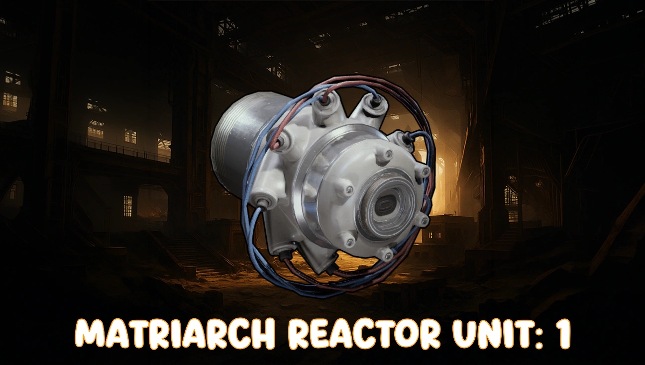 Matriarch Reactor Unit: 1 artwork