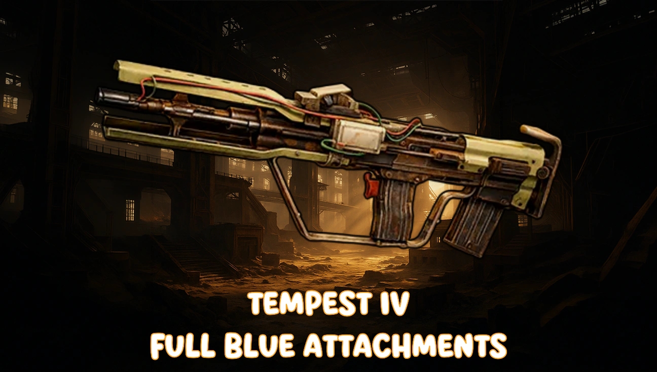Tempest IV Full blue attachments artwork