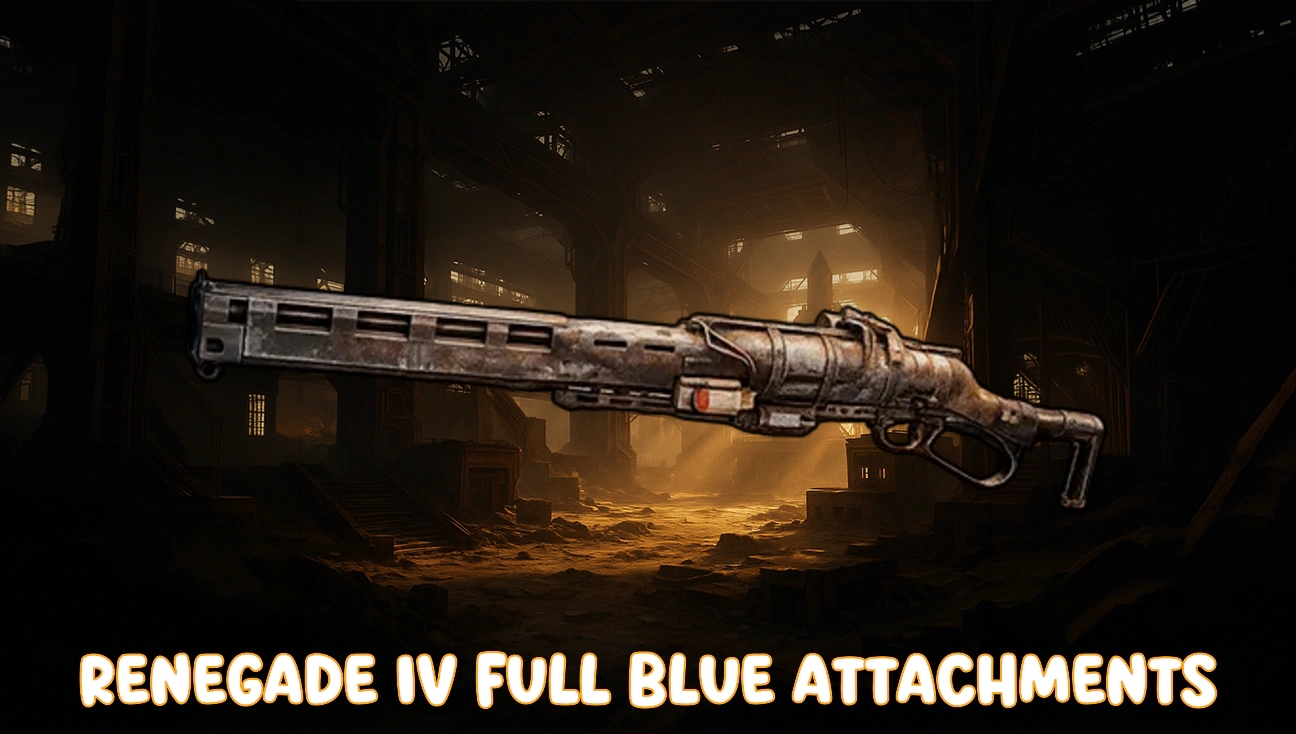 Renegade IV Full Blue Attachments artwork