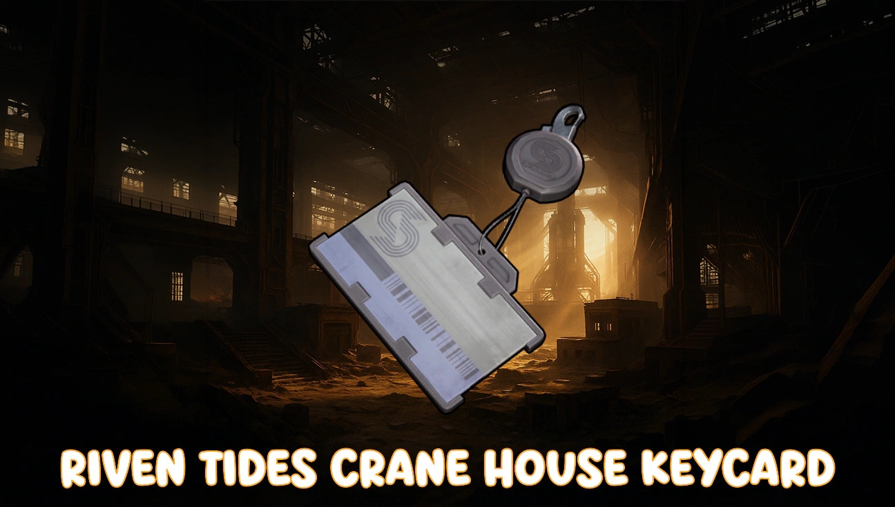 Riven Tides Crane House Keycard artwork