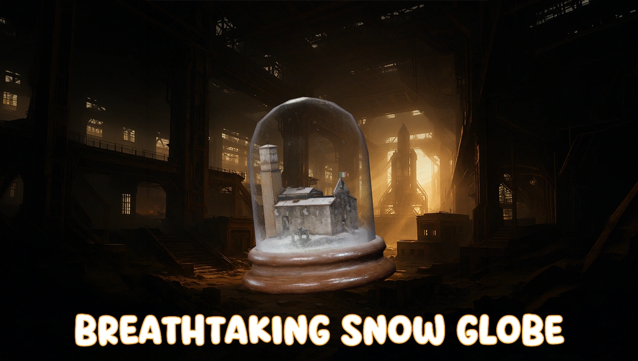 Breathtaking Snow Globe artwork