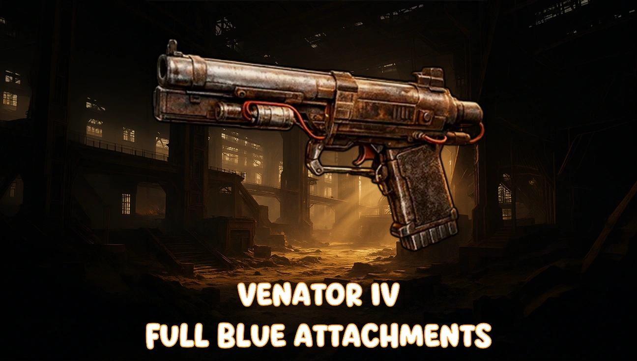 Venator IV Full blue attachments artwork