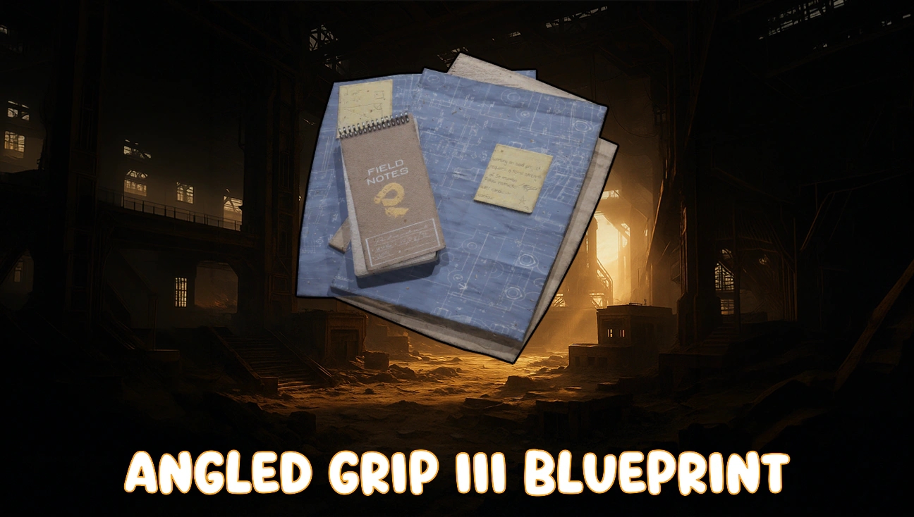 Angled grip III Blueprint artwork