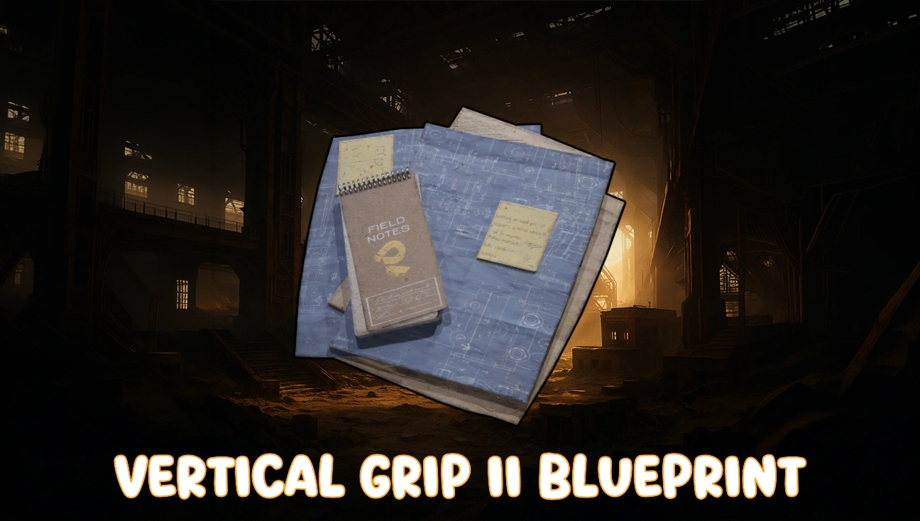 Vertical Grip II Blueprint artwork