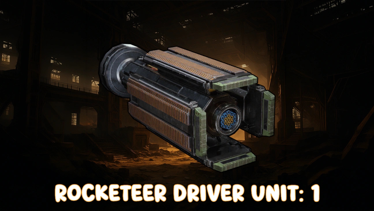 Rocketeer Driver Unit: 1 artwork