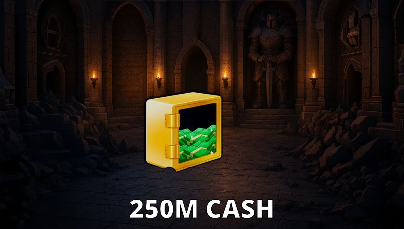 250M Cash artwork