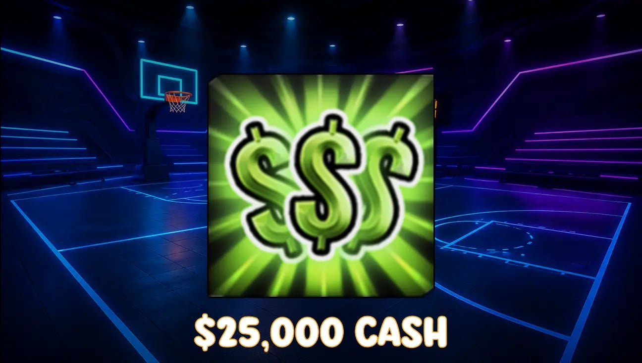 $25,000 Cash artwork