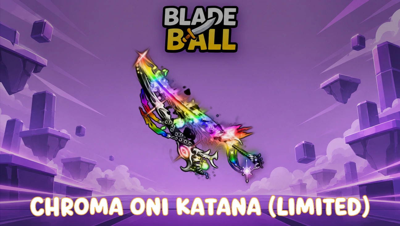 Chroma Oni Katana (Limited) artwork