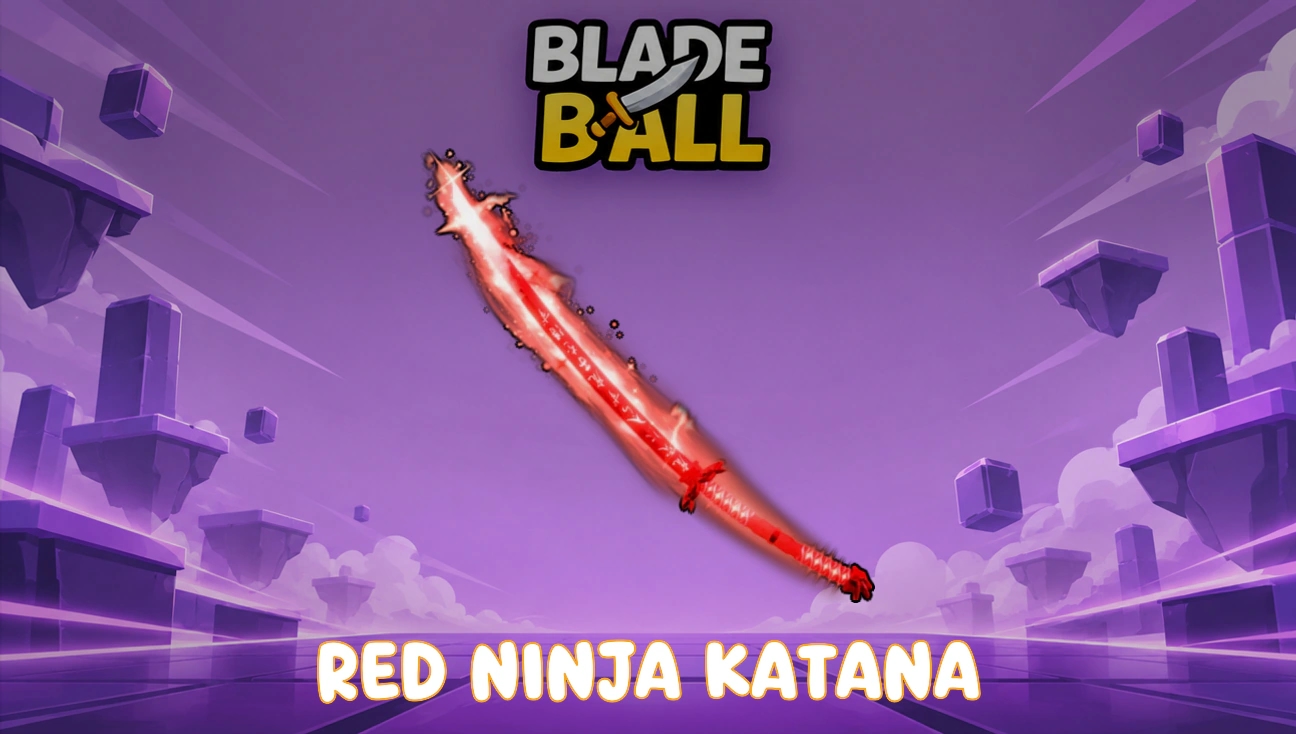 Red Ninja Katana artwork