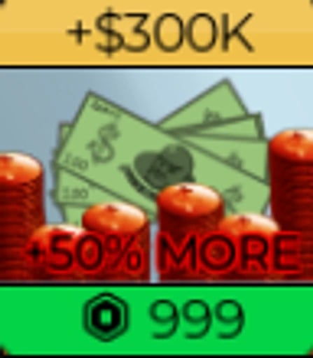 300K of Money artwork