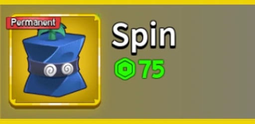 Permanent Spin artwork