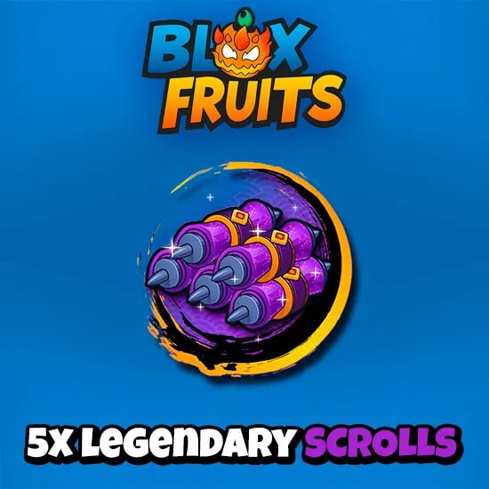 5x legendary Scrolls artwork
